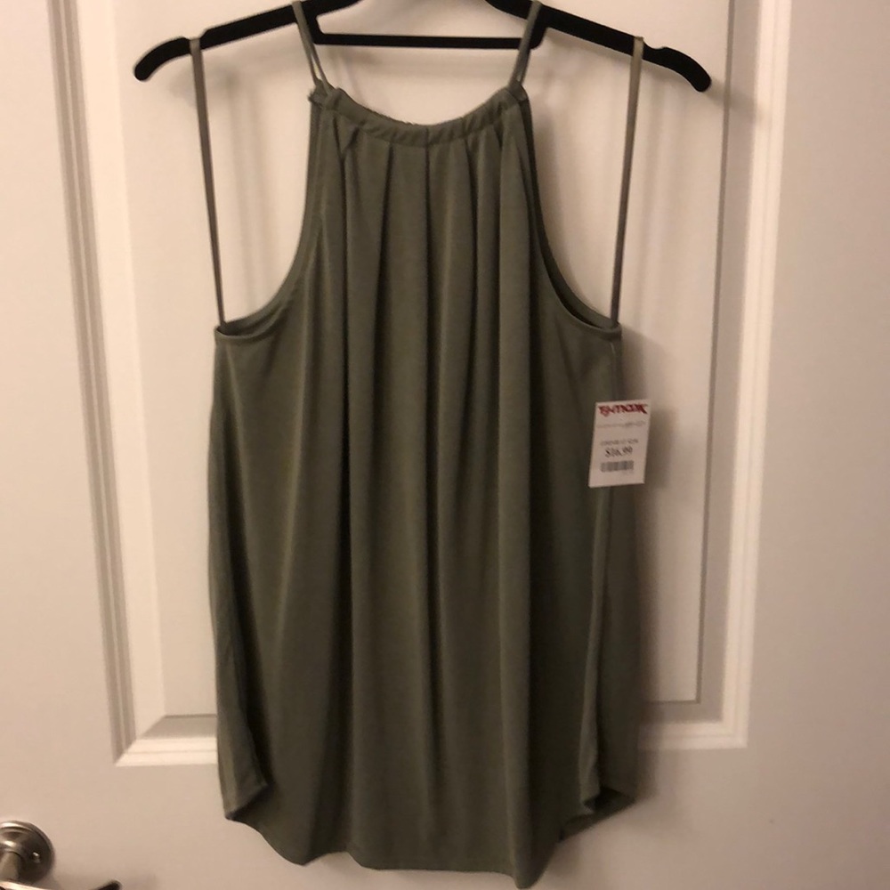 Green Envelope LA top